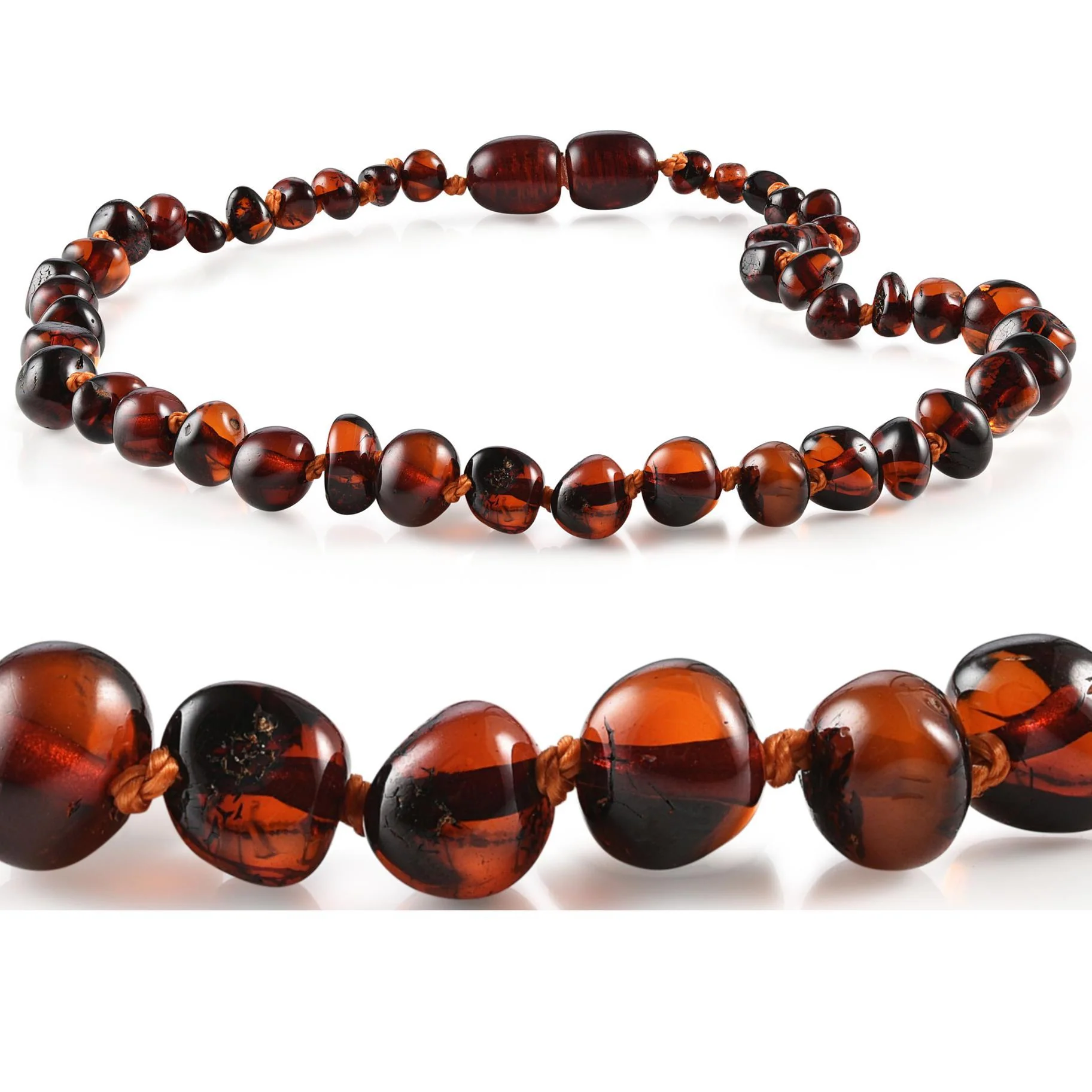 Amber Necklaces by R.B. Amber Jewelry (10-11") - Image 4