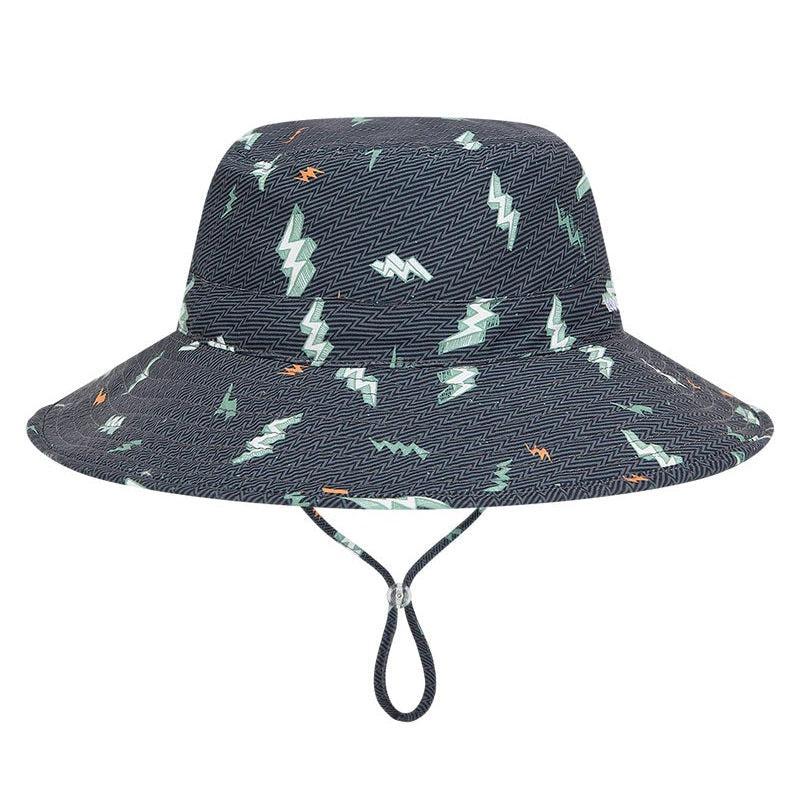 Kooringal Kids Boy's Wide Brim Bucket Swim Hat - Zap (2 Years & Up)