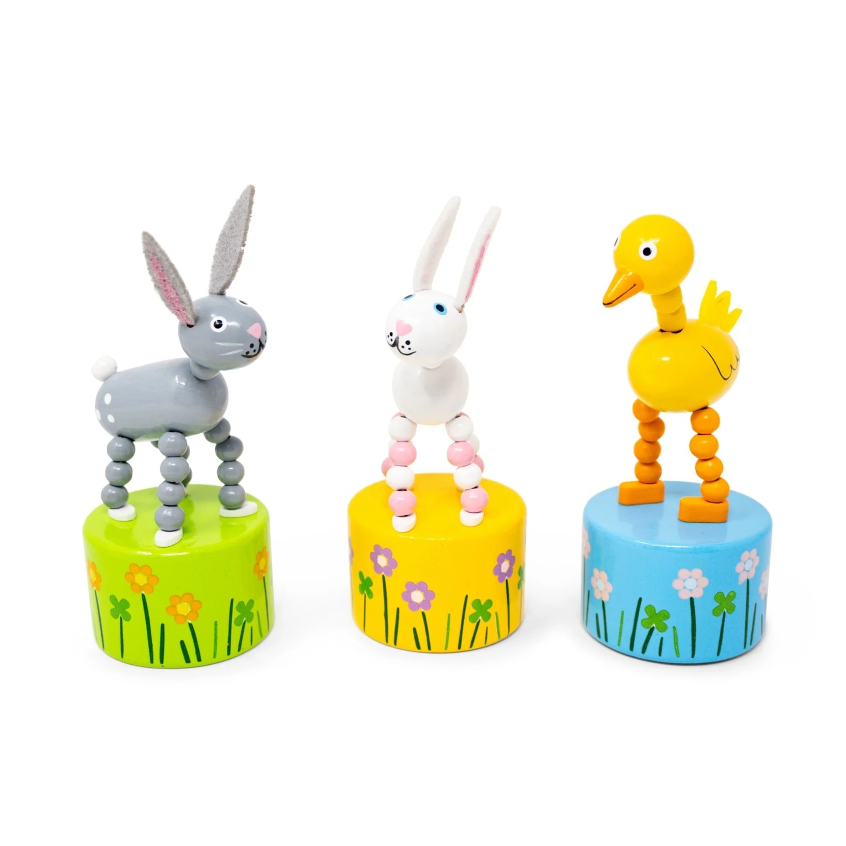 Easter Friends Push Puppets