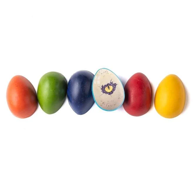 Eco-Kids Dinosaur Egg Beeswax Crayons - Image 2