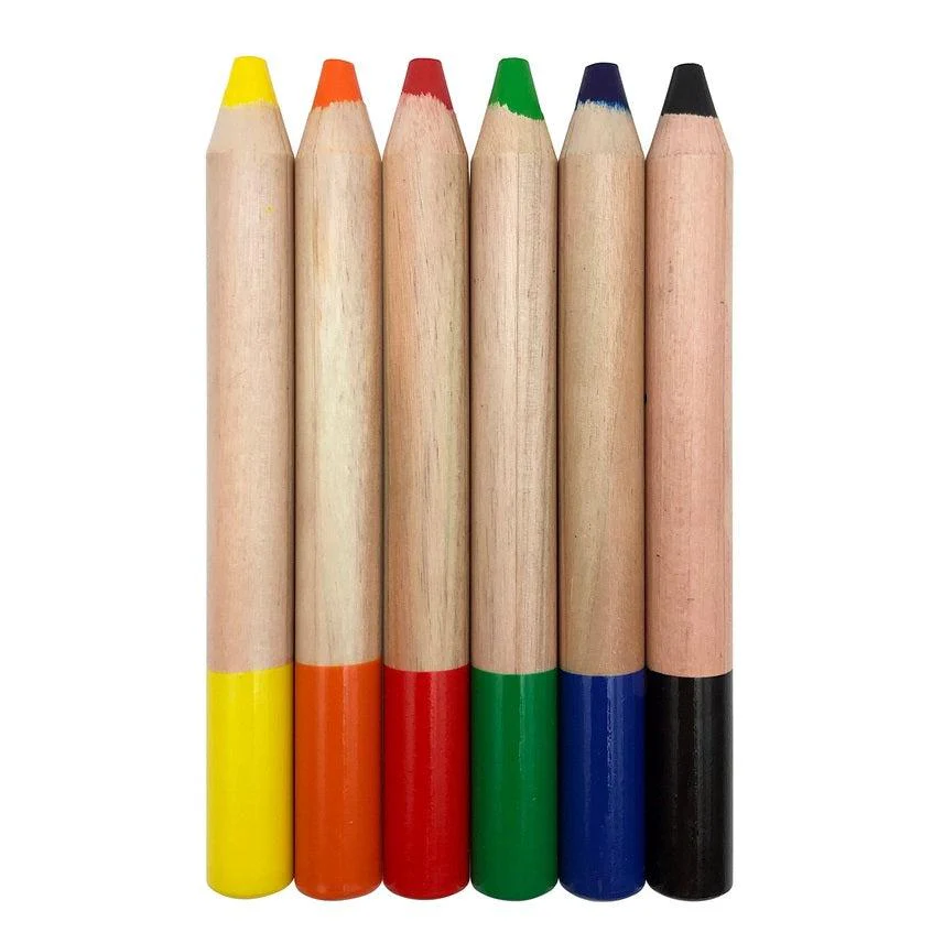 Eco-Kids Watercolor Pencils - Set of 6 - Image 2