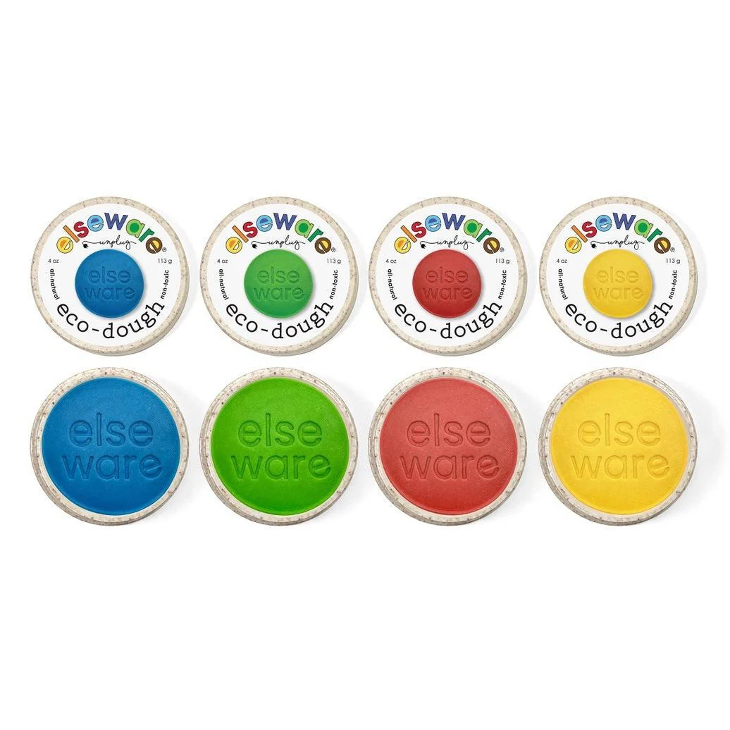 Elsewhere Unplug Eco-Dough 4-Pack by Eco-Kids - Image 2