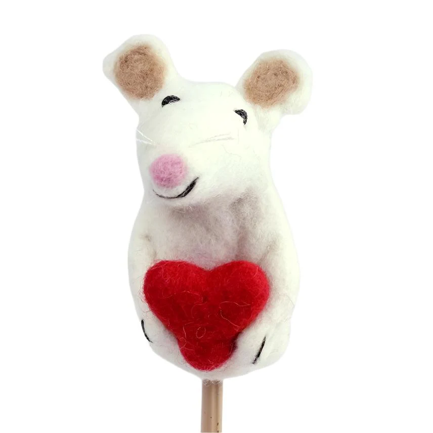 Felted Wool Finger Puppets from The Winding Road - Image 24