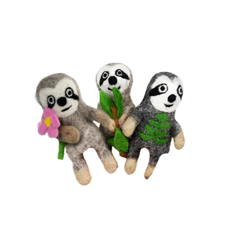 Felted Wool Finger Puppets from The Winding Road - Image 27