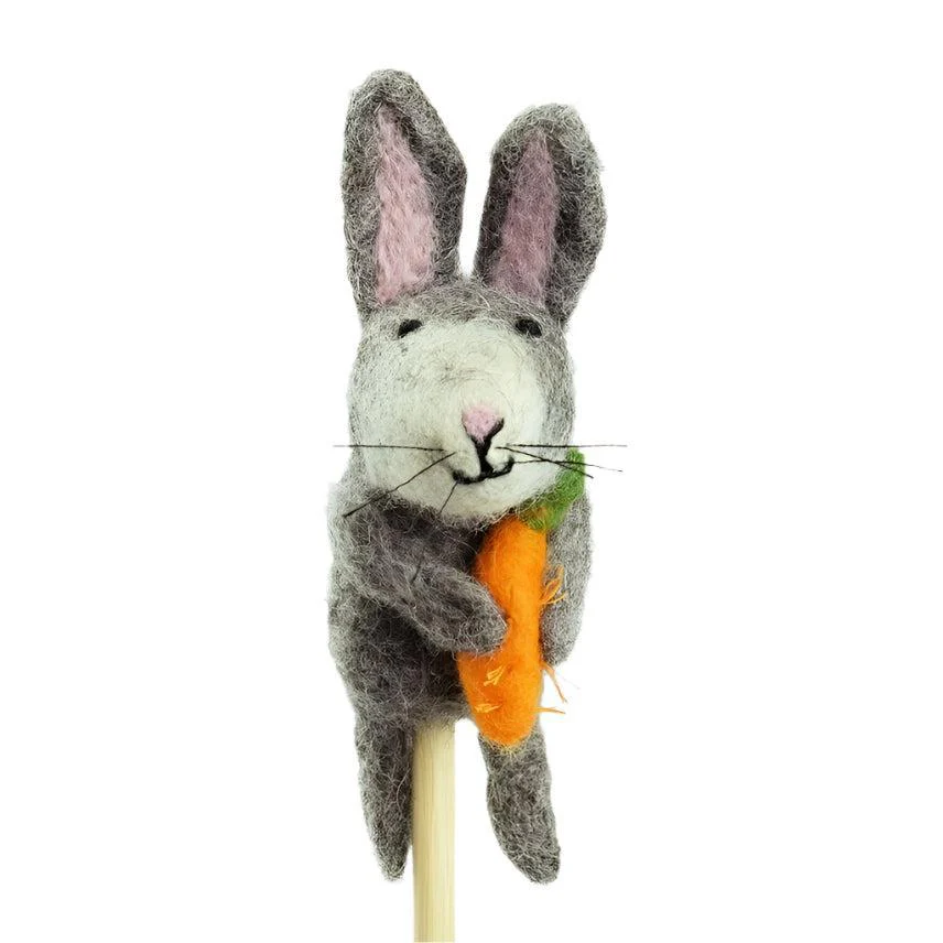 Felted Wool Finger Puppets from The Winding Road - Image 5