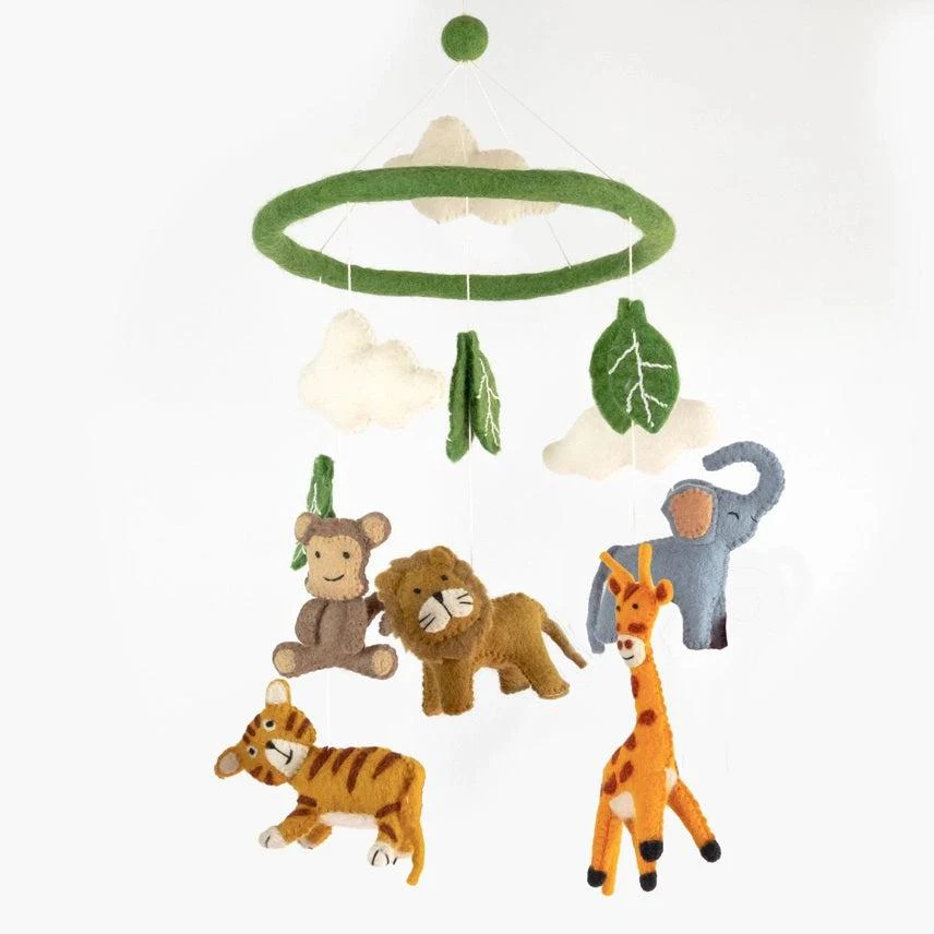 Felted Wool Mobiles from The Winding Road