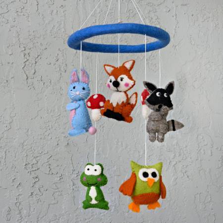 Felted Wool Mobiles from The Winding Road - Image 14