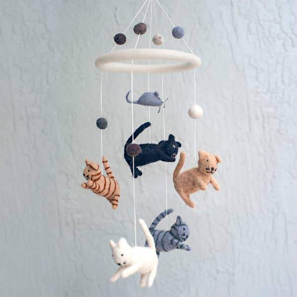 Felted Wool Mobiles from The Winding Road - Image 5