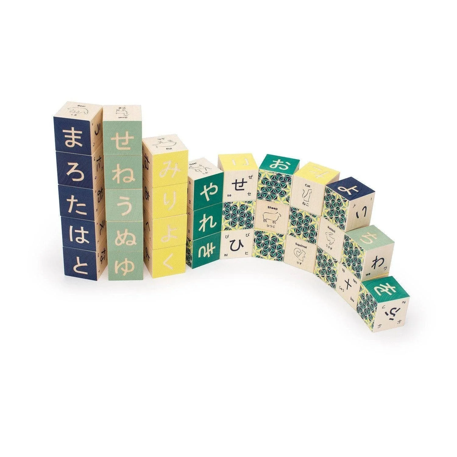 Uncle Goose Foreign Language Alphabet Blocks - Image 13