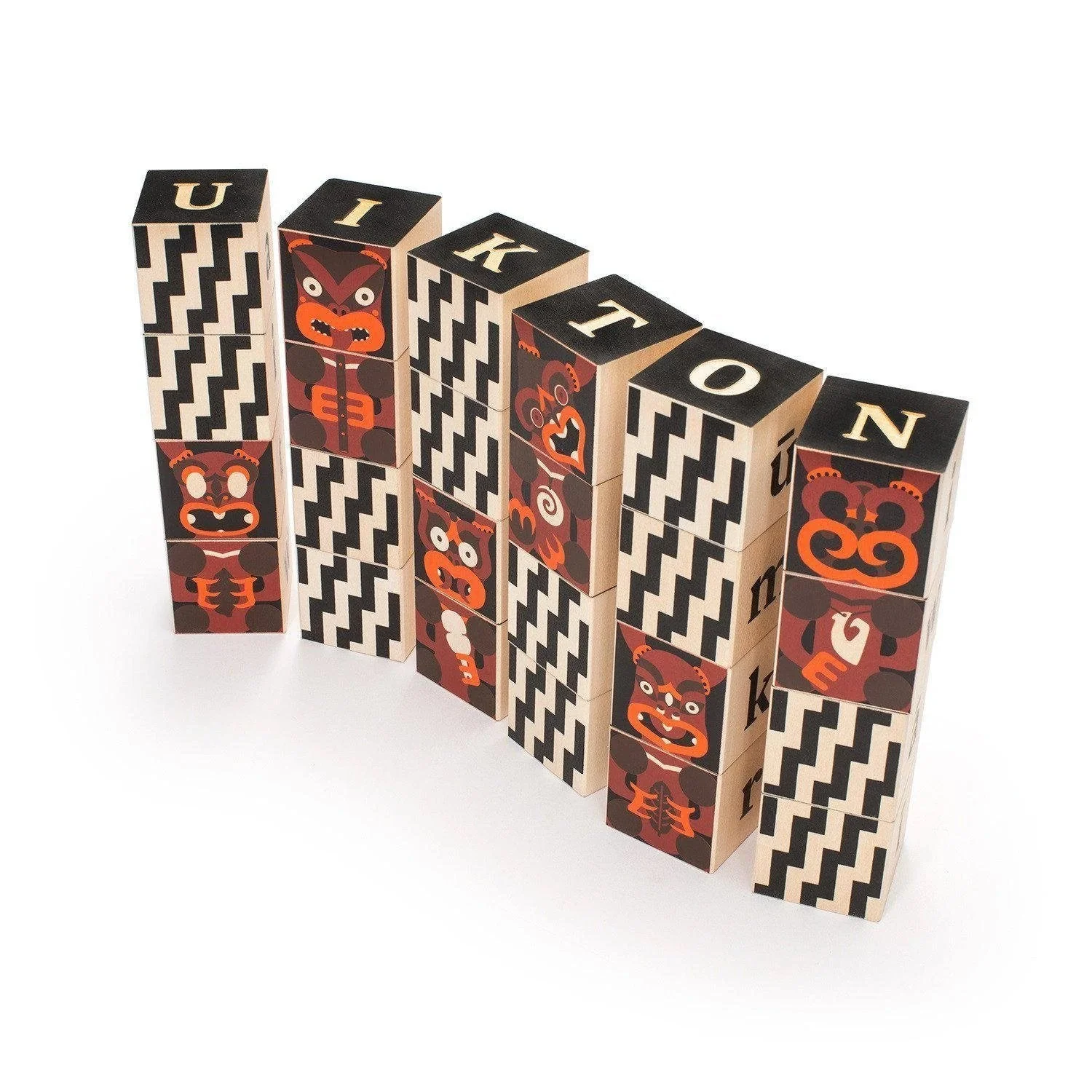 Uncle Goose Foreign Language Alphabet Blocks - Image 15