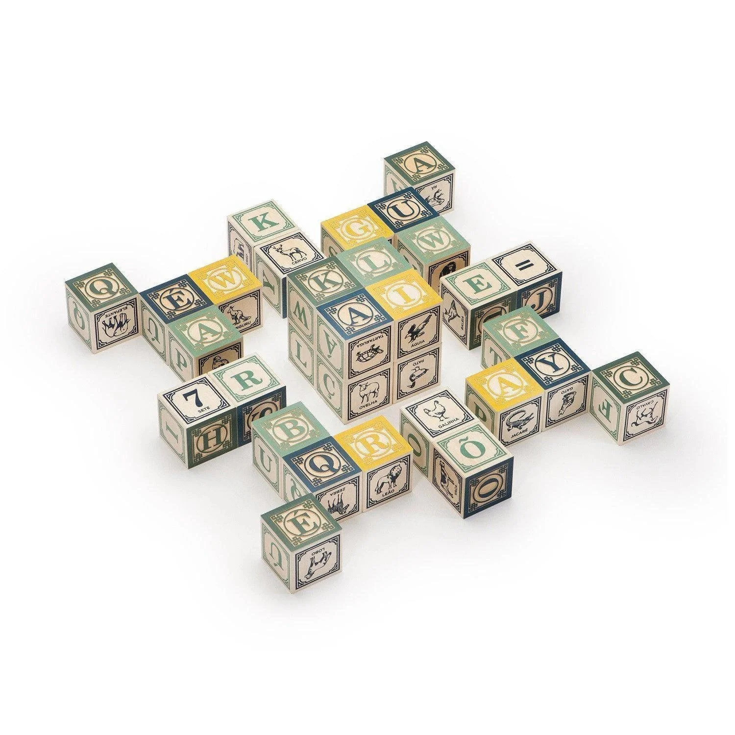 Uncle Goose Foreign Language Alphabet Blocks - Image 19