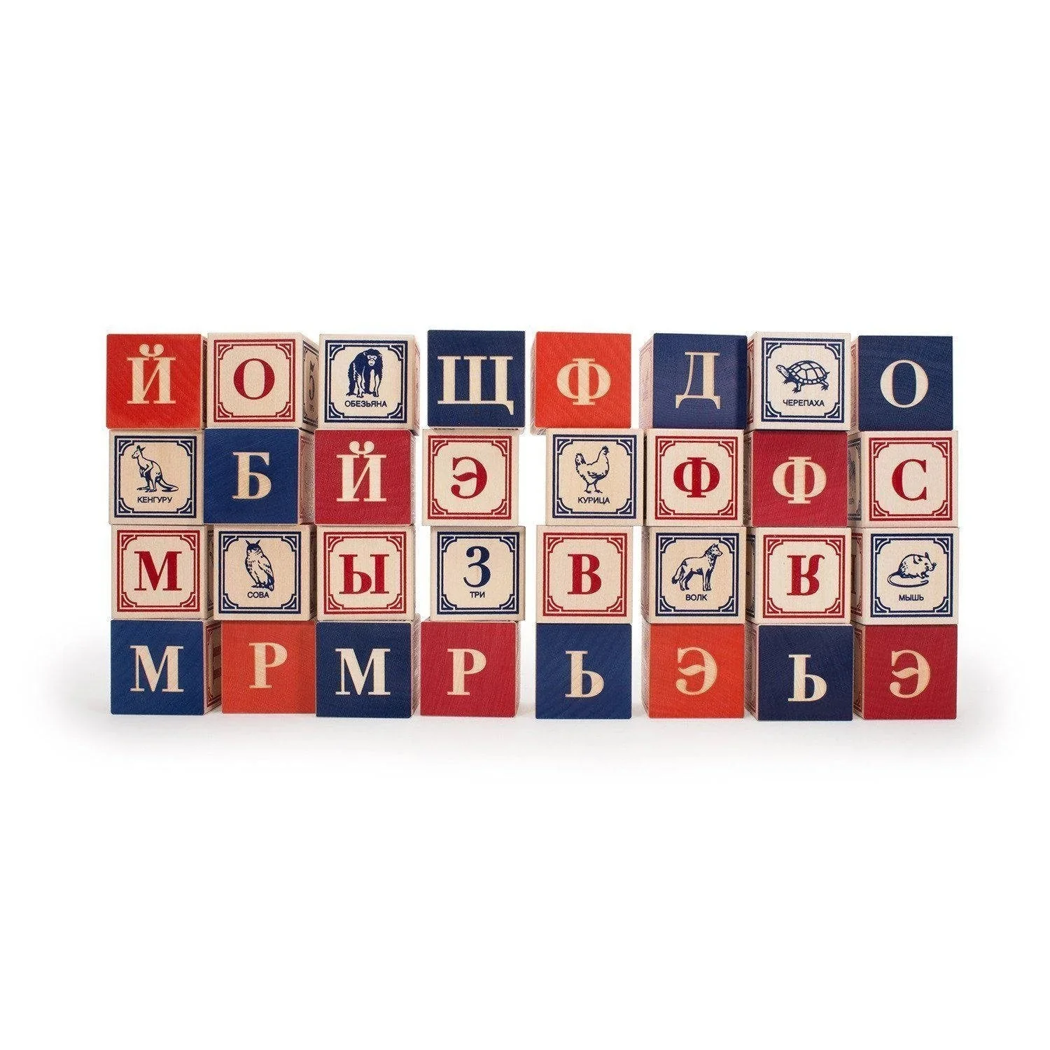 Uncle Goose Foreign Language Alphabet Blocks - Image 20