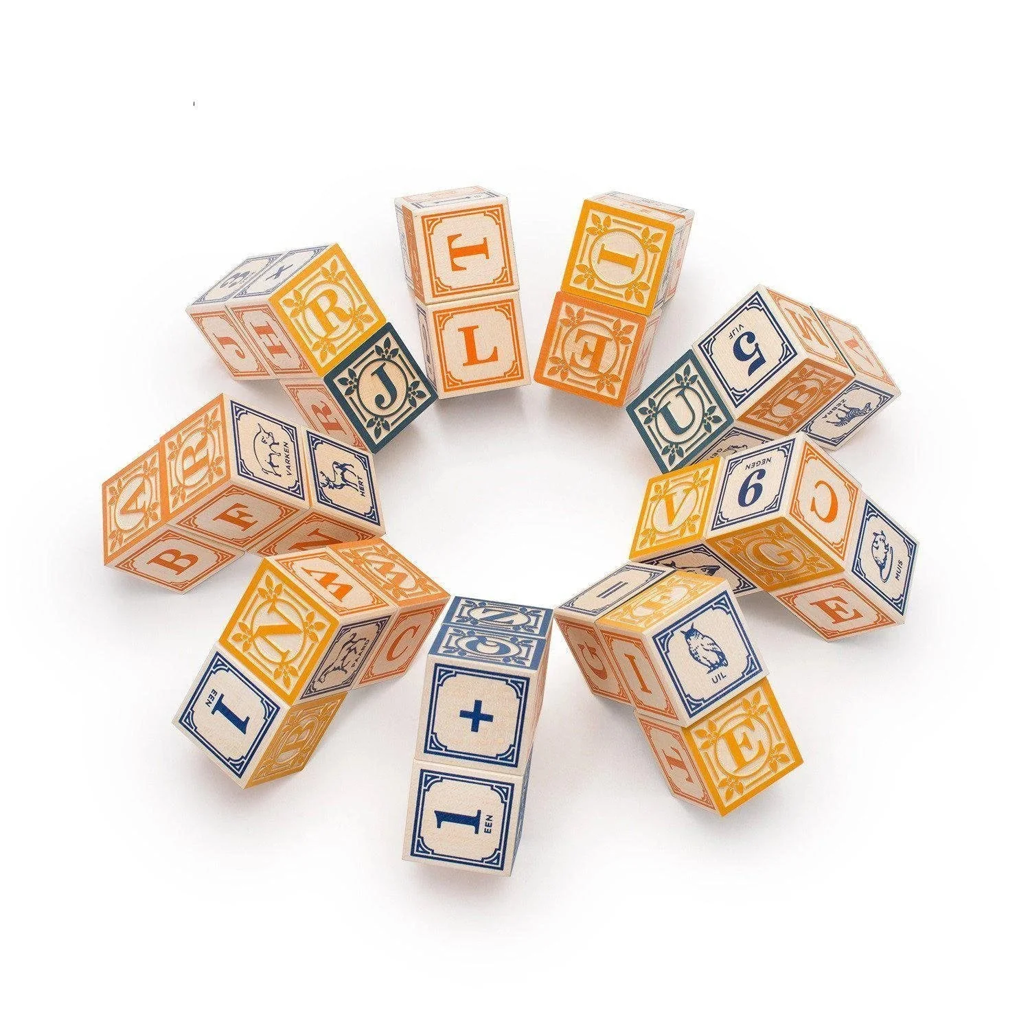 Uncle Goose Foreign Language Alphabet Blocks - Image 6