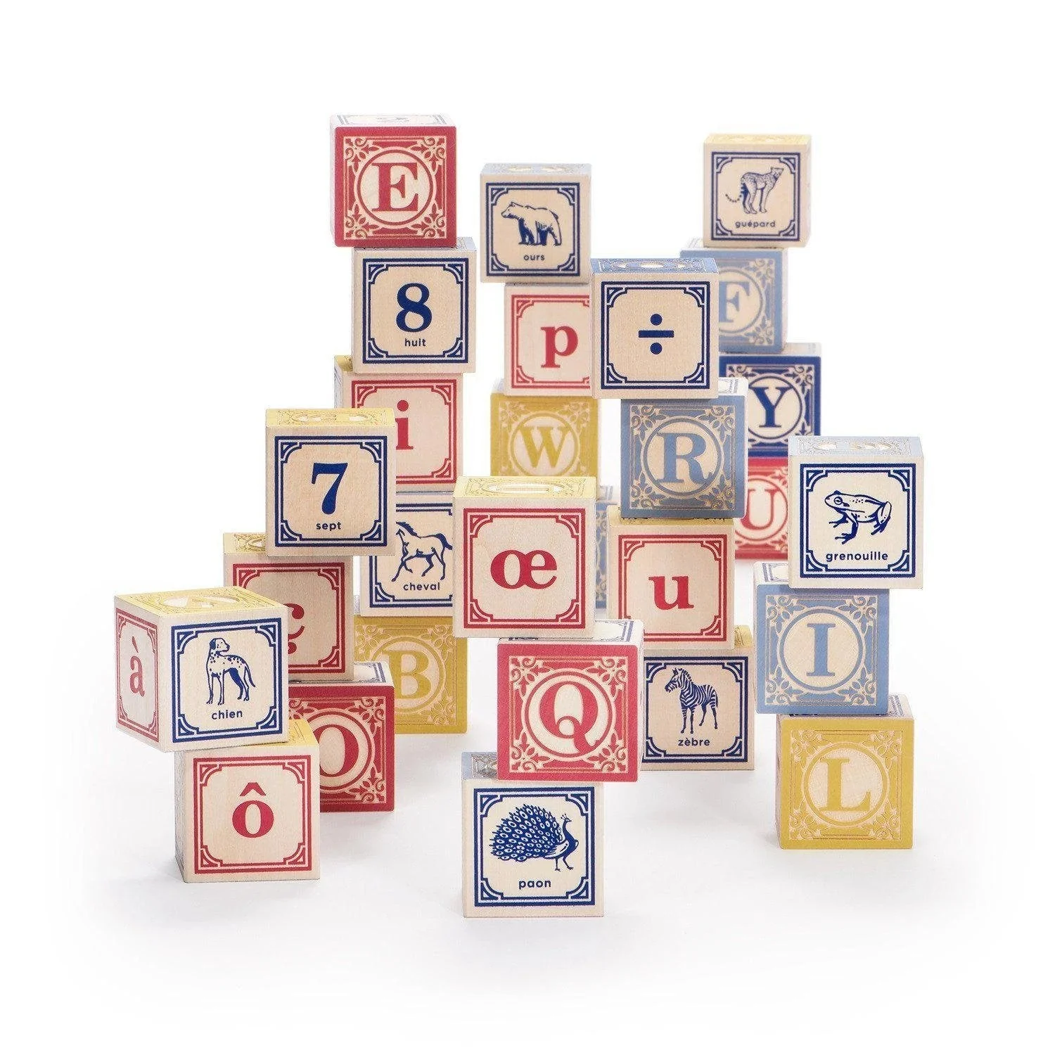Uncle Goose Foreign Language Alphabet Blocks - Image 7
