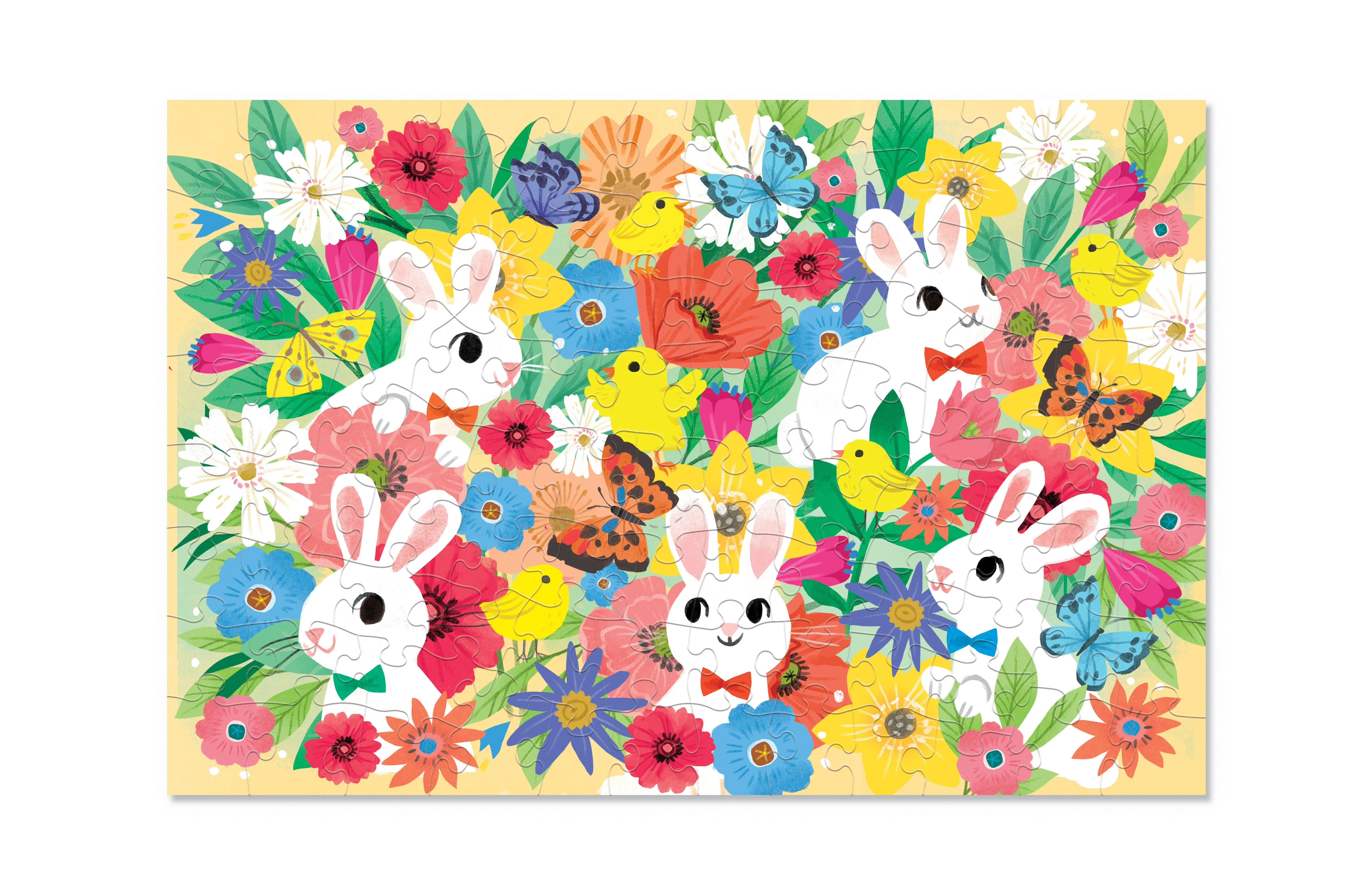 Fuzzy Bunny 100-Piece Puzzle - Image 2
