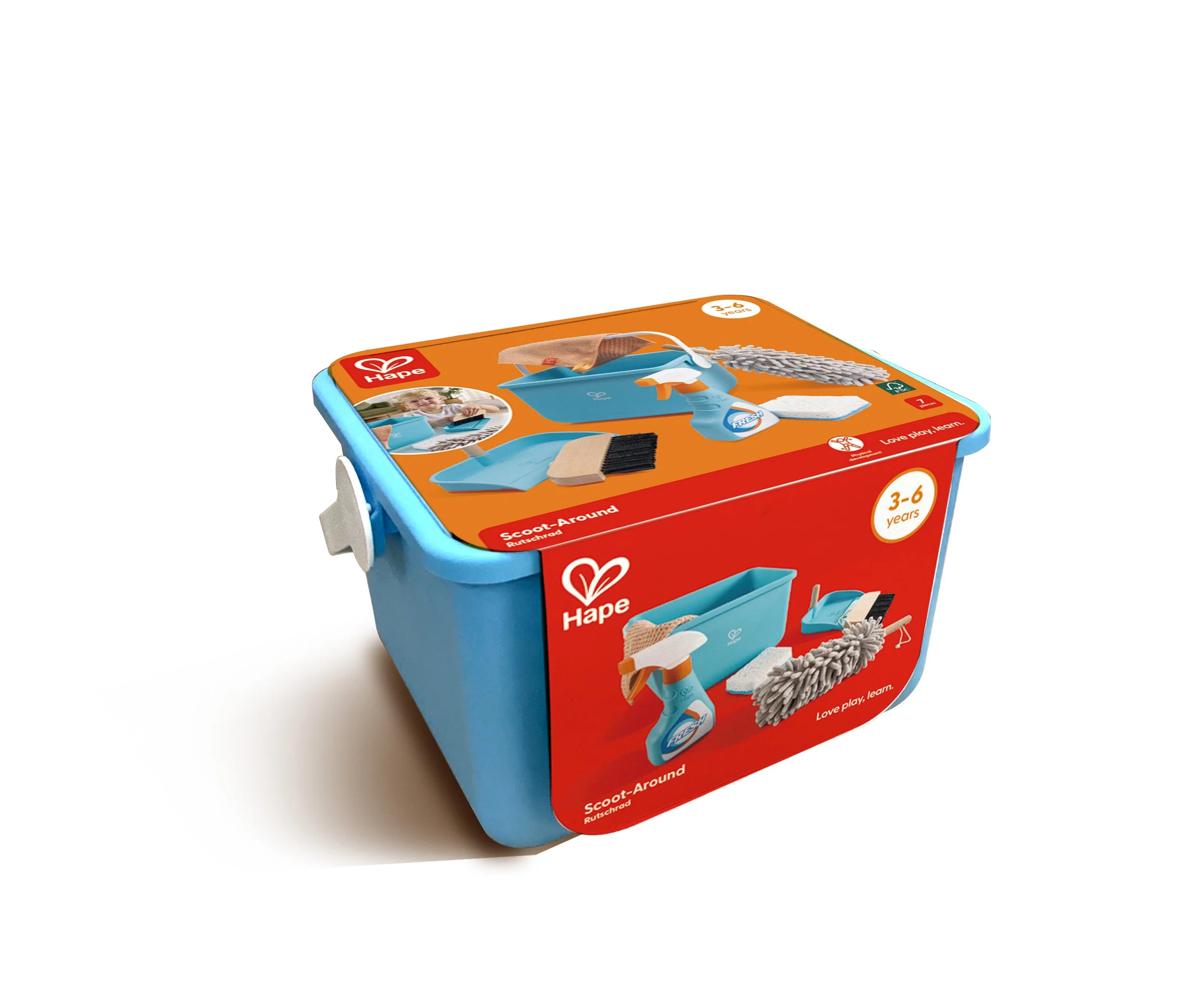 Hape Clean Up Bucket Set - Image 3