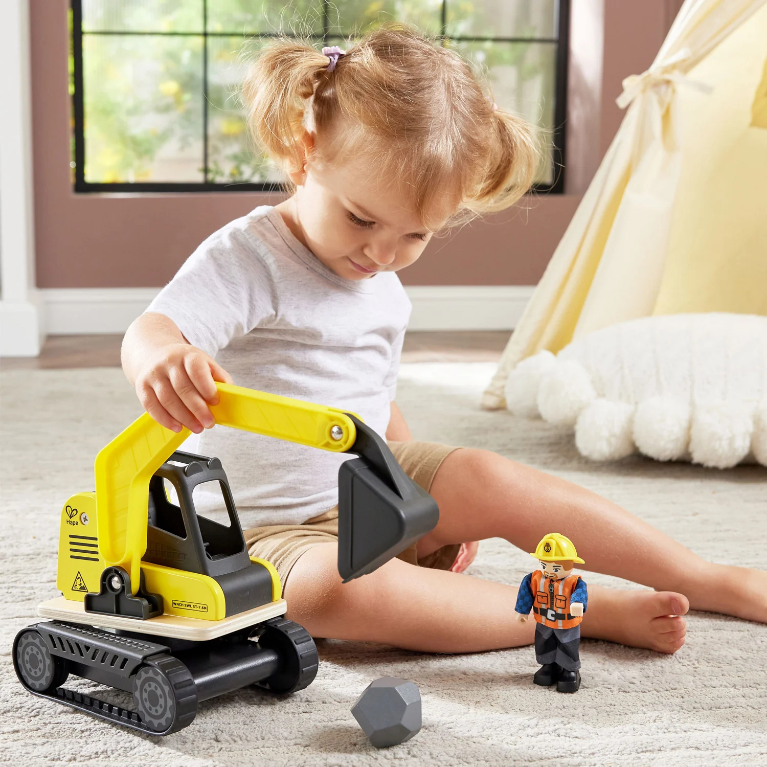 Hape Dig 'n Dump Excavator - Image 2