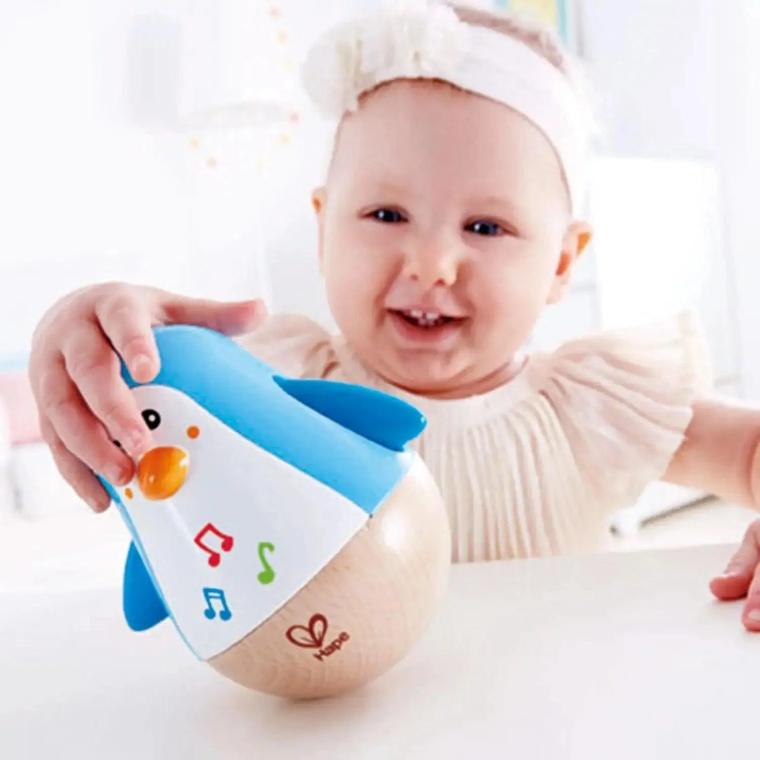 Hape Penguin Musical Wobbler - Image 2