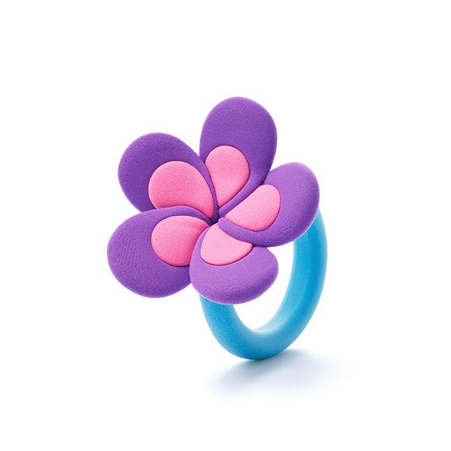 Hey Clay Bijou Flower Rings - Image 4