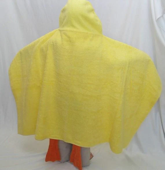 Hooded Bath Towel - Duck - Image 3