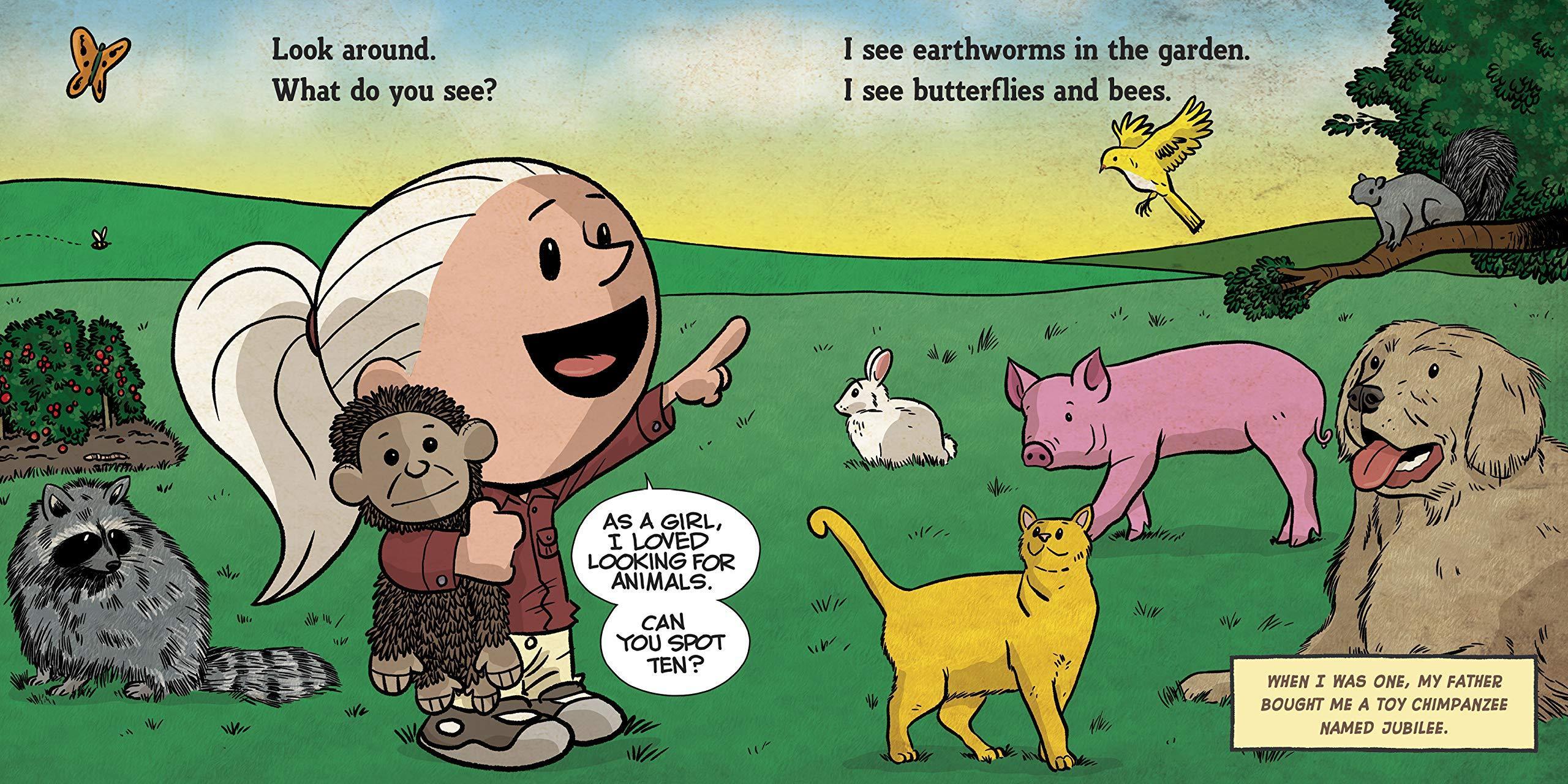 I Am Caring: A Little Book About Jane Goodall - Image 3