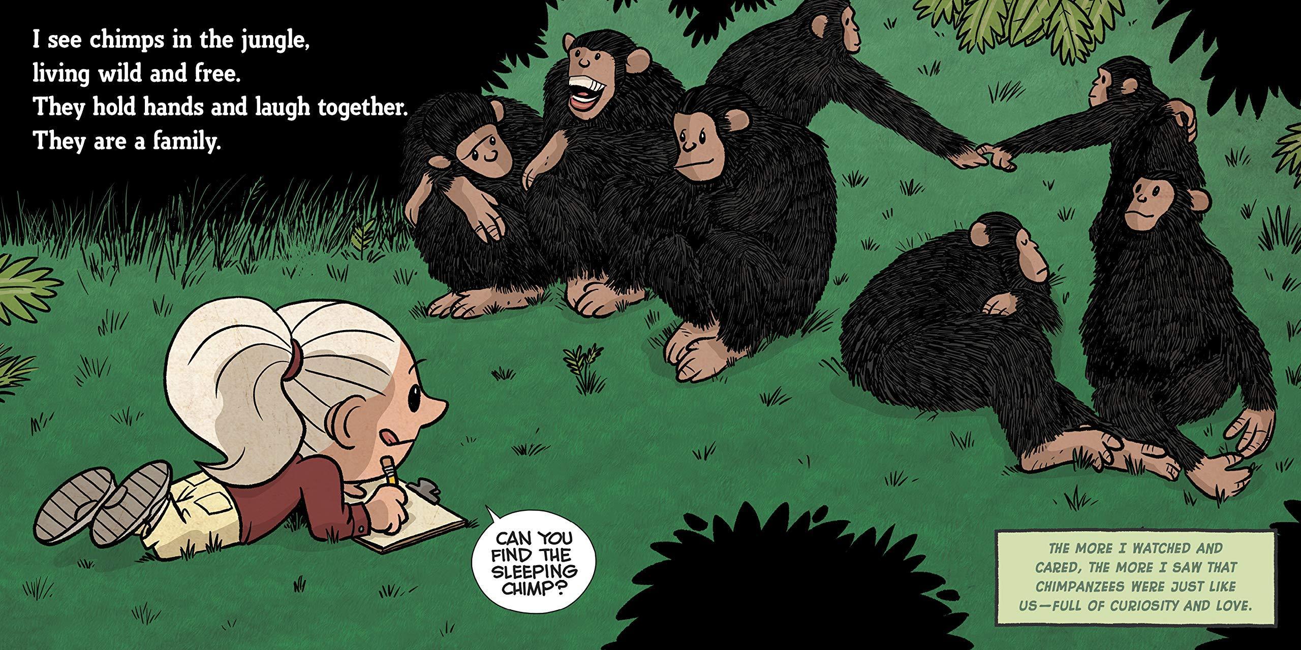I Am Caring: A Little Book About Jane Goodall - Image 4