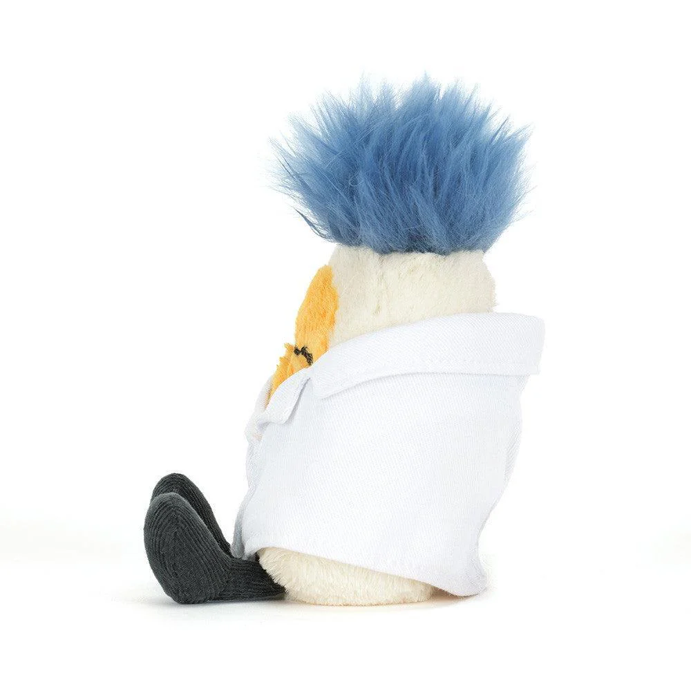 JellyCat Amuseables Boiled Egg Scientist Plush - Image 2