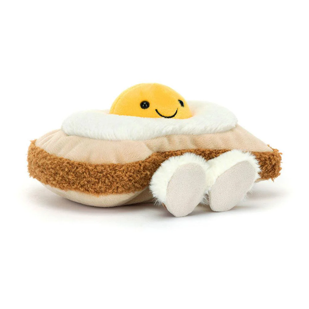 JellyCat Amuseables Egglantine Egg On Toast Plush