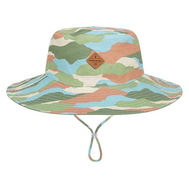 Kooringal Kids Boy's Wide Brim Bucket Hat - Finke (2 Years & Up)