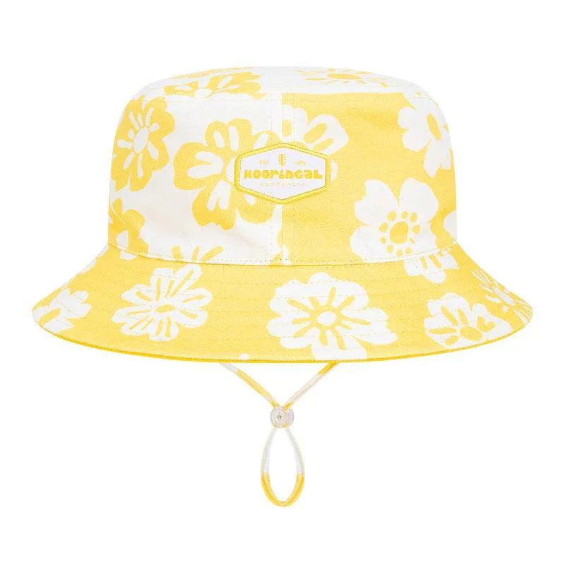 Kooringal Kids Girl's Bucket Hat - Goldie (2 Years & Up)