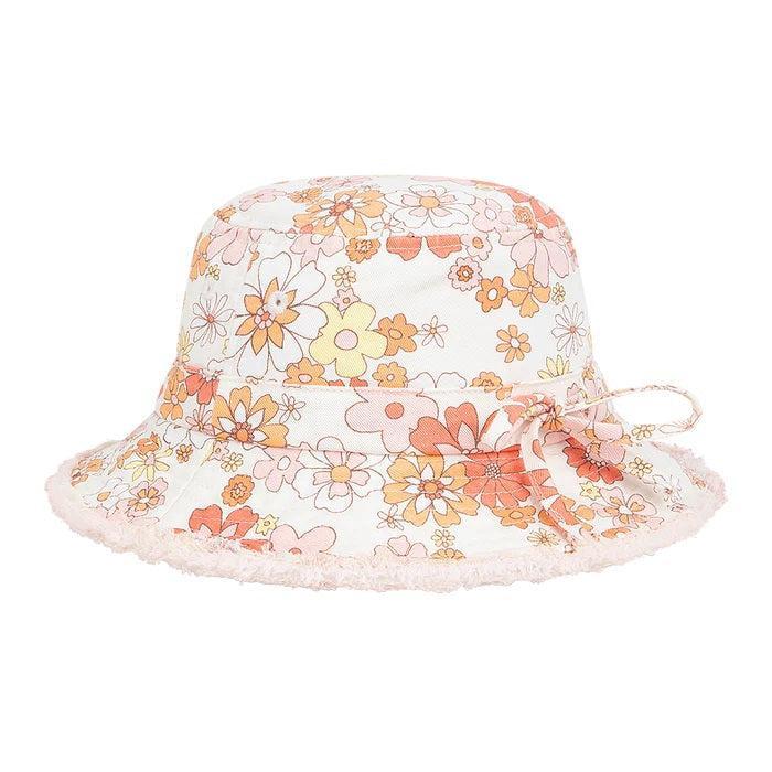 Kooringal Kids Girl's Bucket Hat - Queenie (2 Years & Up) - Image 2