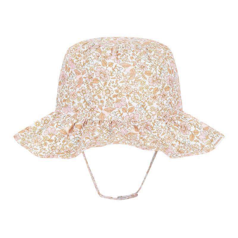 Kooringal Kids Baby Girl's Floppy Bucket Hat - Primrose (0 - 24 Months)