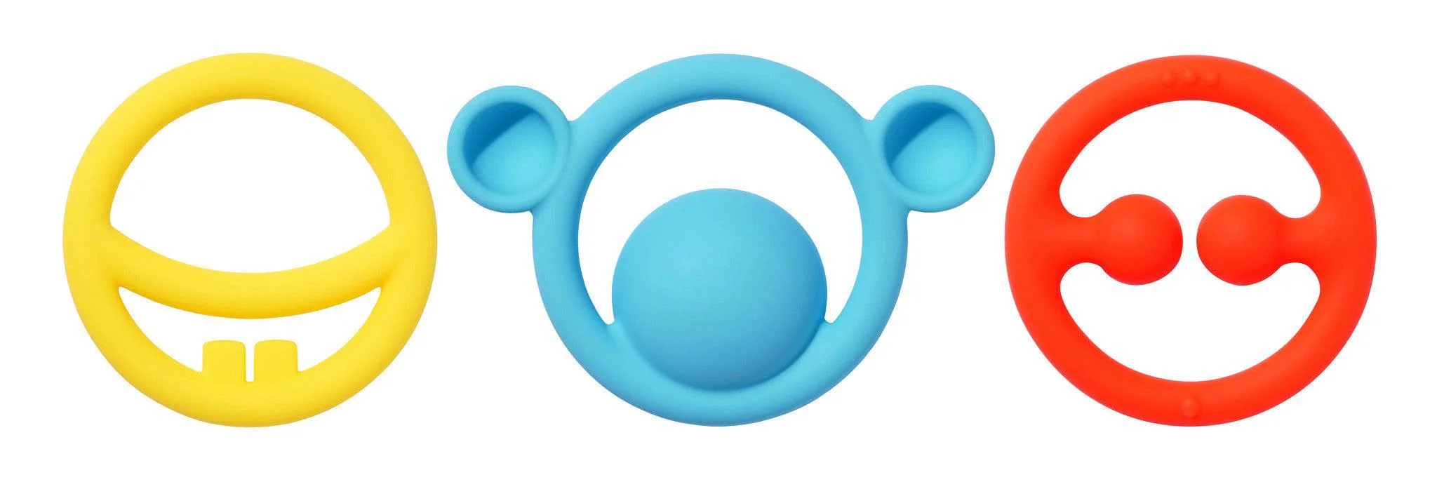 Nigi Nagi & Nogi Teething Rings by Moluk