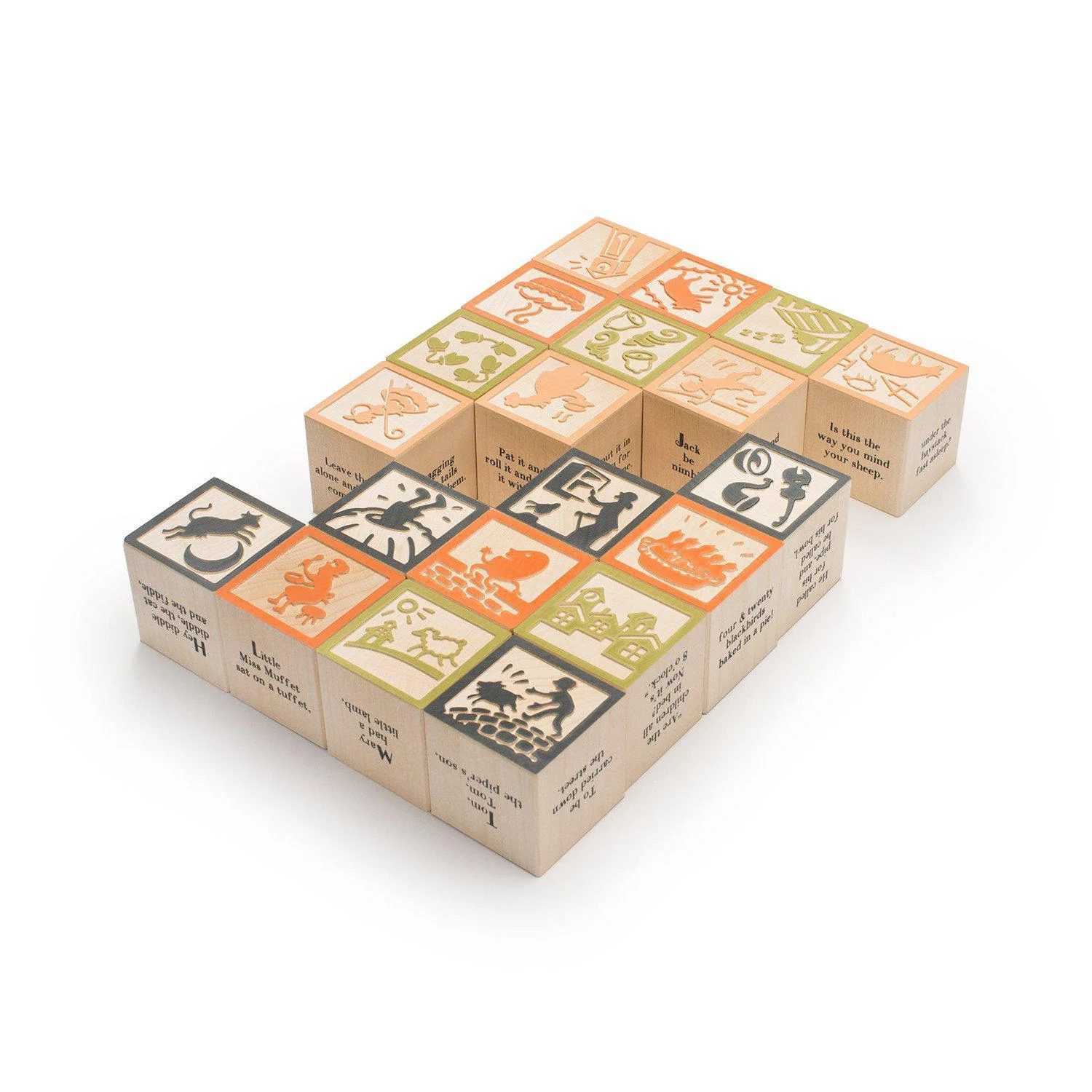 Uncle Goose Nursery Rhyme Block Set - Image 5