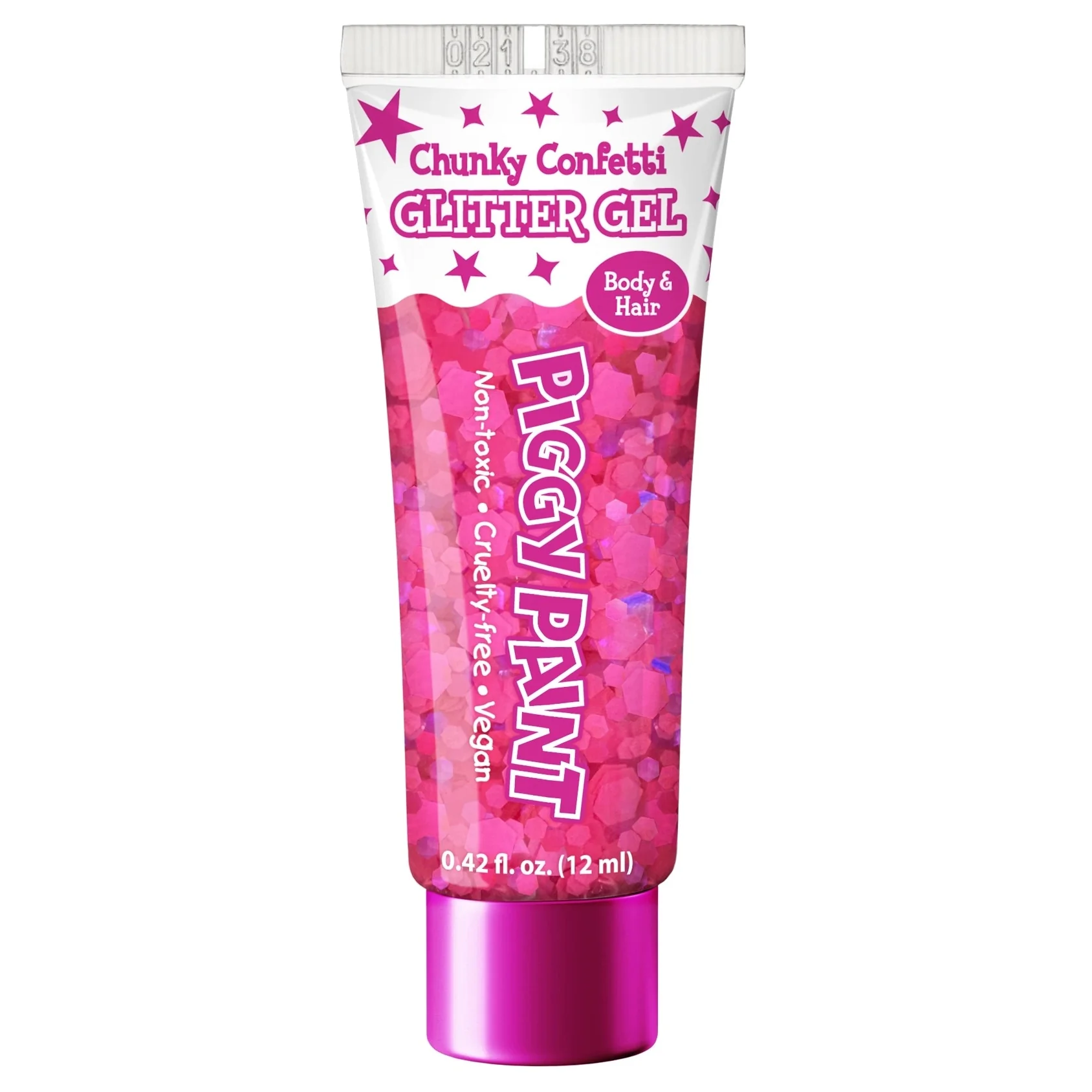 Piggy Paint Glitter Gel for Face, Body, or Hair - Image 2