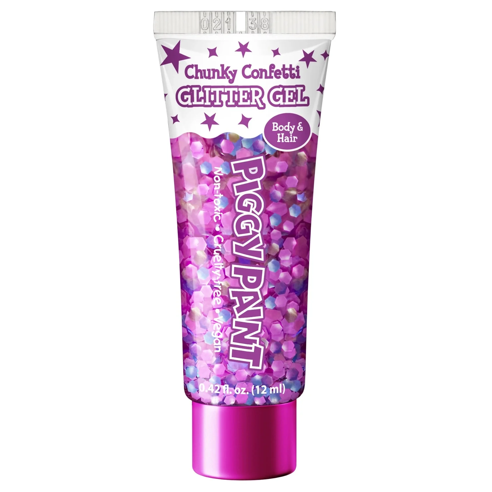 Piggy Paint Glitter Gel for Face, Body, or Hair - Image 4
