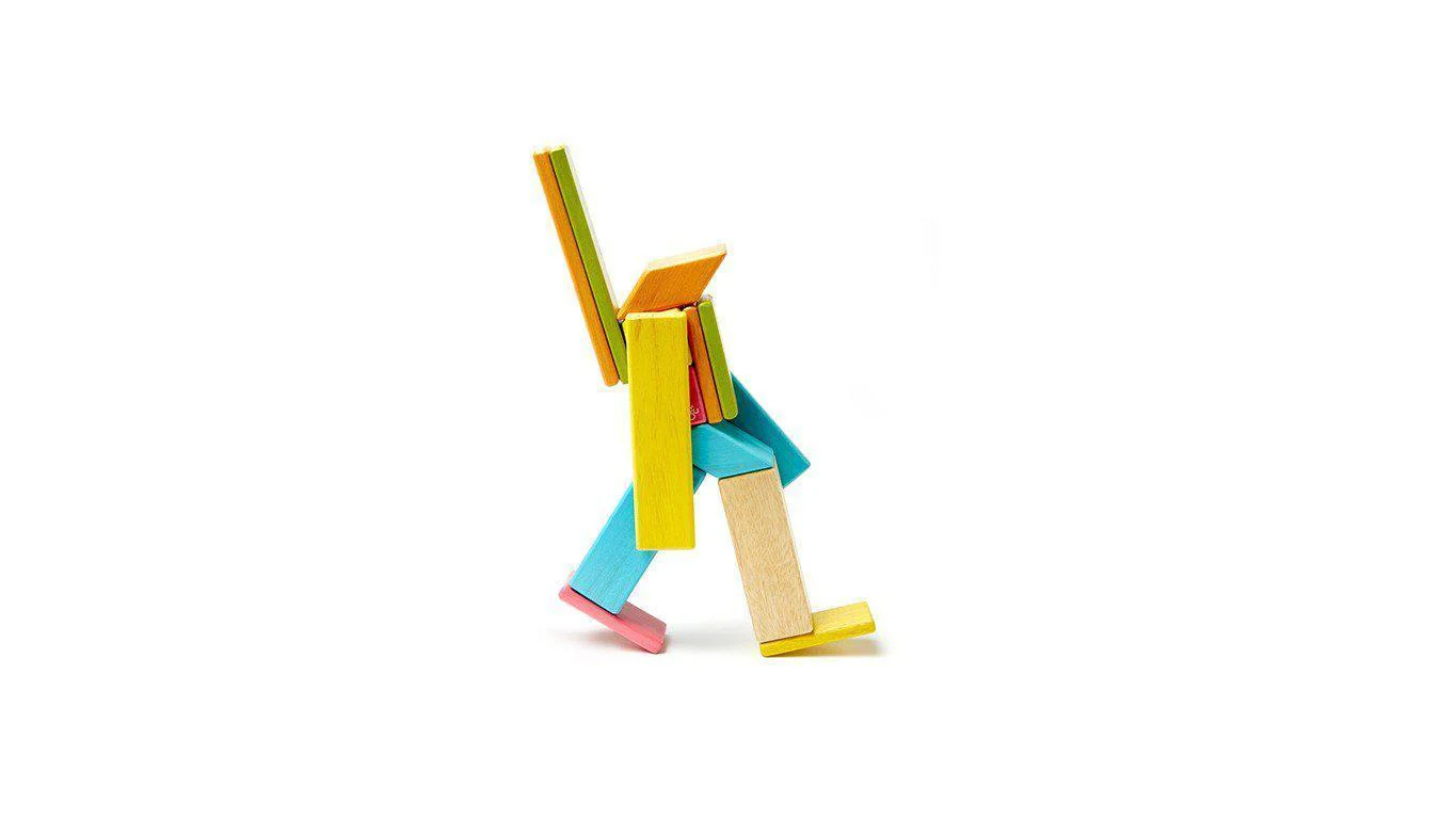 Tegu 14-Piece Magnetic Wooden Block Set - Image 5