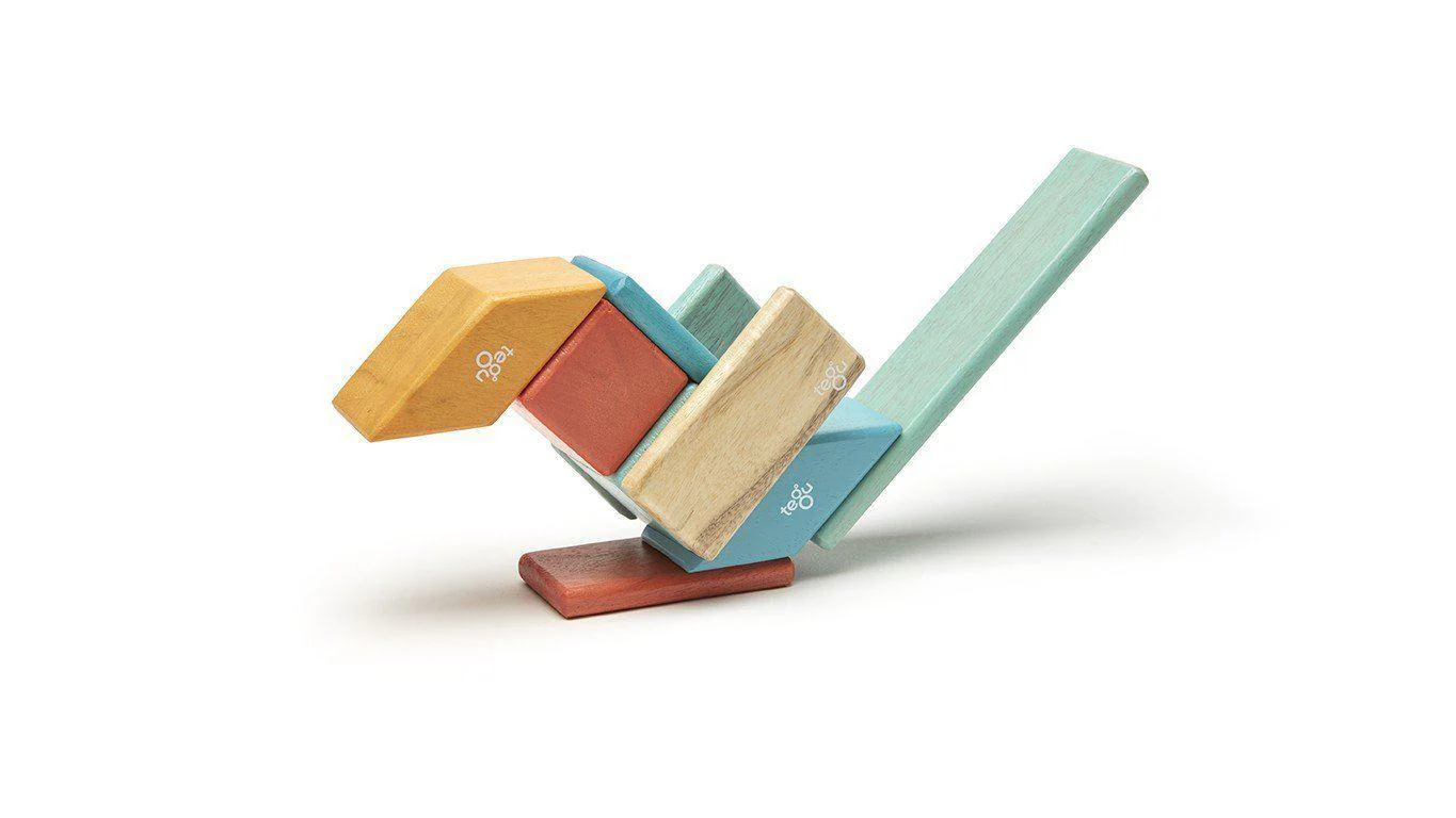 Tegu 14-Piece Magnetic Wooden Block Set - Image 7