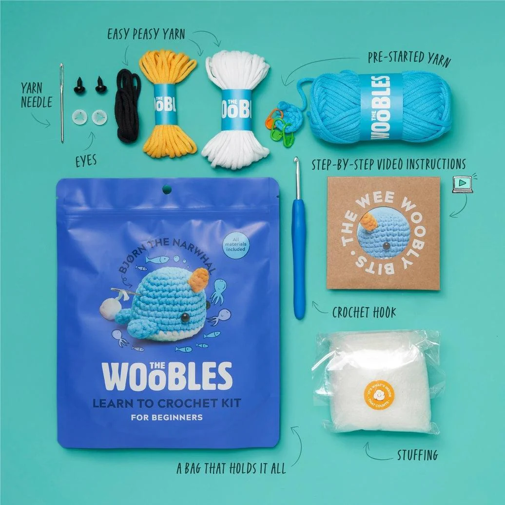 The Woobles Learn to Crochet Kits for Beginners - Image 2
