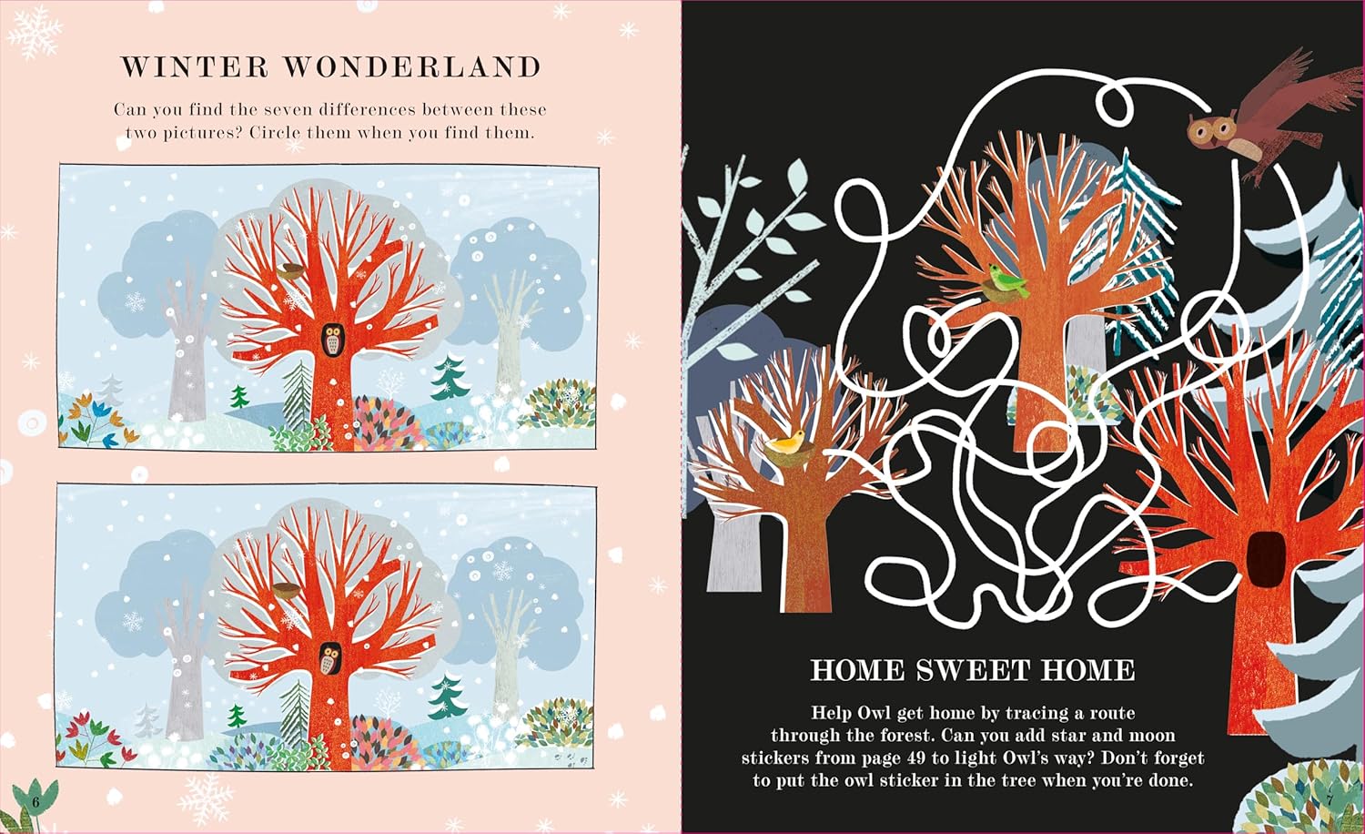 Tree: A Peek-Through Activity Book with Over 200 Stickers - Image 2