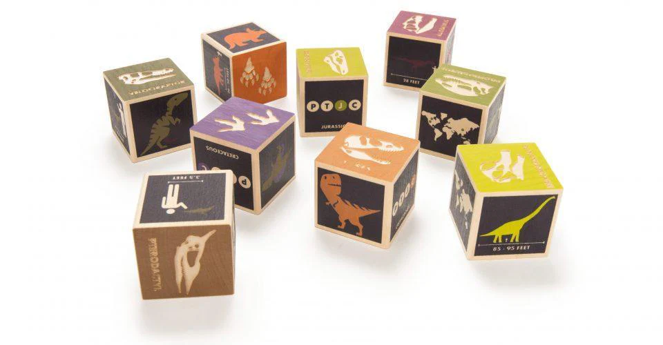 Uncle Goose Dinosaur Blocks - Image 3