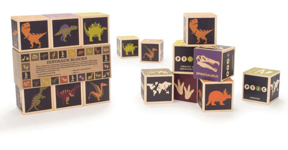 Uncle Goose Dinosaur Blocks - Image 4